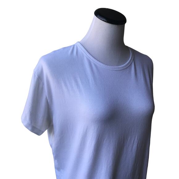 Athleta Cloudlight White Open Back T-Shirt - Picture 5 of 11